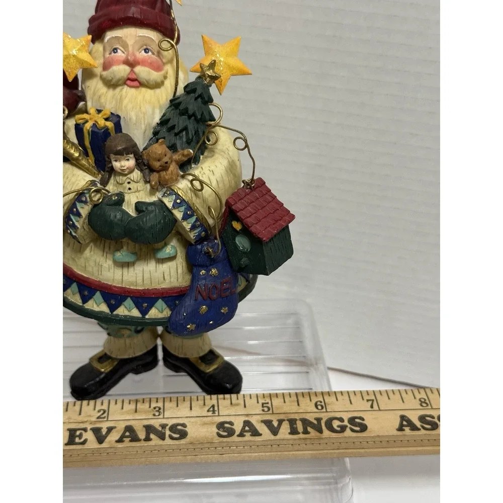 Charming Vintage Santa - Classic Christmas Decor‎ With A Minor Flaw